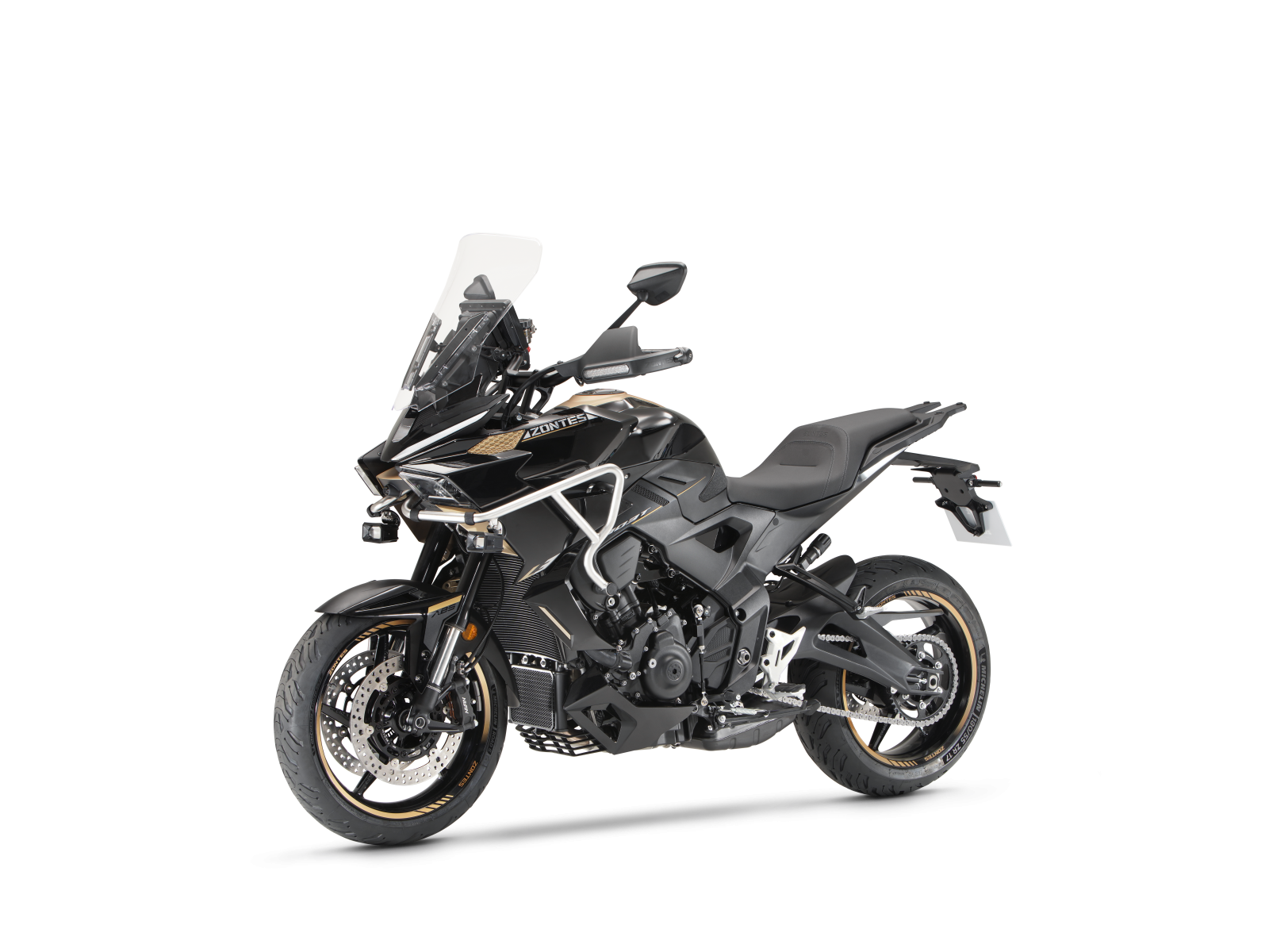 Мотоцикл ZONTES ZT703-T Black Gold 2026